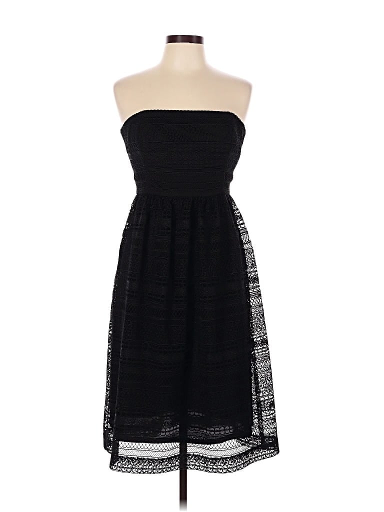 Pre-owned J.crew Collection Cocktail Dress In Black