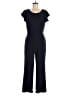 Ann Taylor 100% Polyester Solid Black Jumpsuit Size 6 - photo 1