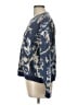 Bibi Animal Print Blue Pullover Sweater Size L - photo 5