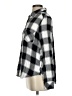 BP. Checkered-gingham Black Long Sleeve Button-Down Shirt Size S - photo 5
