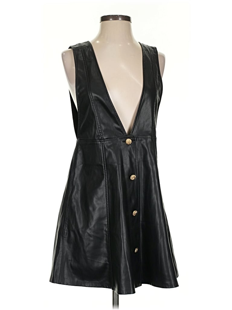 Pre-owned Zara Cocktail Dress In Black