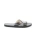 Old Navy Silver Black Sandals Size 7 - photo 1