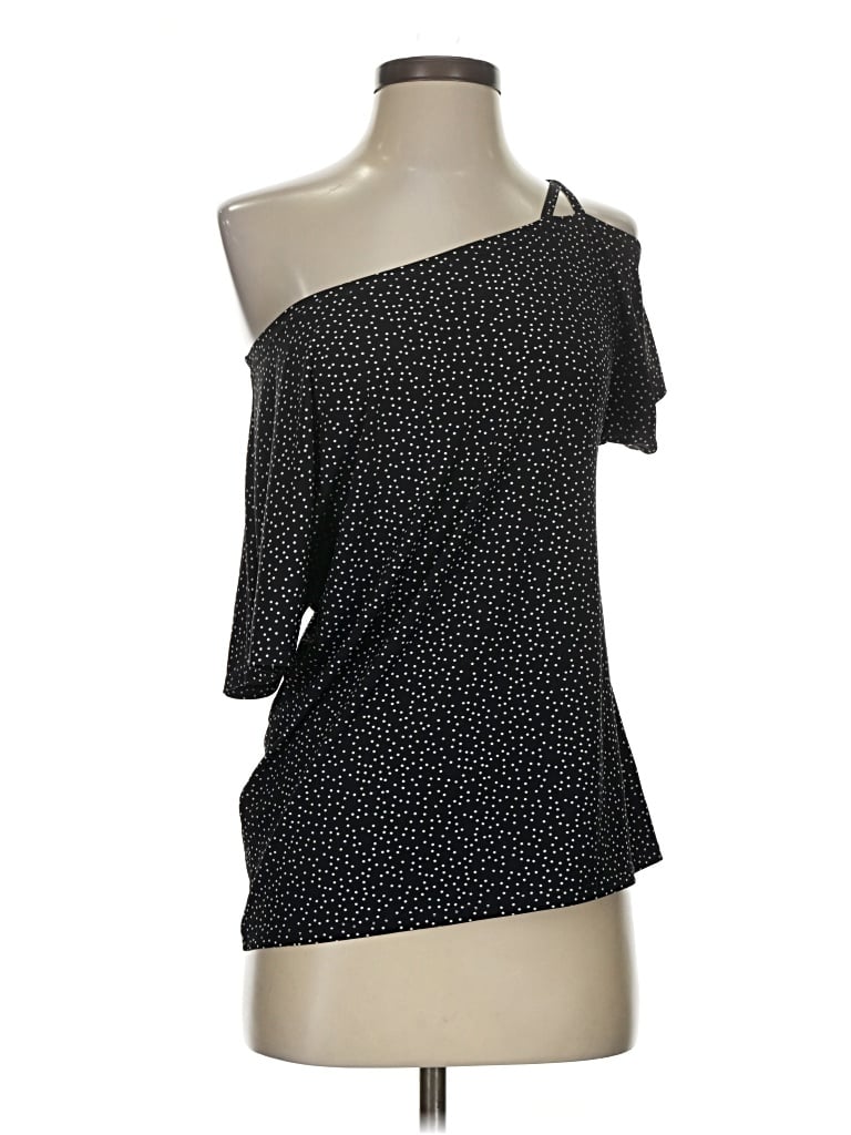Pre-owned Kaileigh Sleeveless Blouse In Black