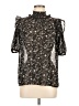 Unbranded Black 3/4 Sleeve Blouse Size M - photo 1