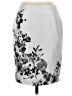 Vince Camuto Graphic Silver Formal Skirt Size 4 (petite) - photo 1