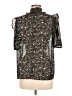Unbranded Black 3/4 Sleeve Blouse Size M - photo 2