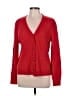 Ann Taylor LOFT Hearts Red Cardigan Size L - photo 1