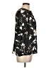 Nine West 100% Polyester Black Short Sleeve Blouse Size L - photo 4