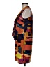 Ali Ro Graphic Orange Casual Dress Size 6 - photo 5