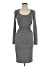 Unbranded Solid Gray Casual Dress Size M (estimated) - photo 1