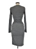 Unbranded Solid Gray Casual Dress Size M (estimated) - photo 2