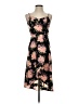 Lily Rose 100% Polyester Floral Black Cocktail Dress Size XS - photo 1