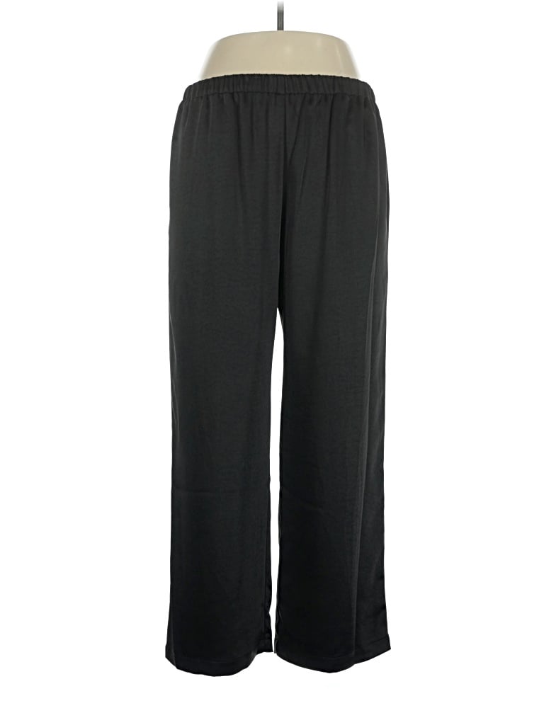 Pre-owned Lilla P Casual Pants In Black