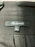 Madewell 100% Polyester Solid Black Casual Pants Size 8 - photo 7