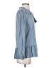 Knox Rose Blue Long Sleeve Blouse Size XS - photo 4