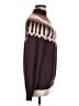 Vero Moda Chevron-herringbone Brown Turtleneck Sweater Size M - photo 4