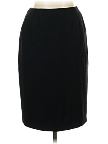 Linda Allard Ellen Tracy Wool Skirt (view 1)