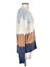 Hem & Thread Color Block Blue Pullover Sweater Size S - photo 4
