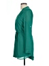 Fab'rik 100% Polyester Solid Teal Casual Dress Size L - photo 5