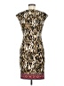 Boston Proper Animal Print Brown Cocktail Dress Size 6 - photo 2