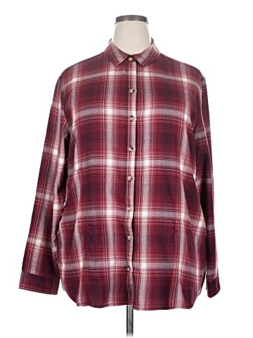 Jachs Girlfriend Long Sleeve Button-Down Shirt (view 1)