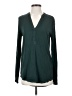 Michael Stars Teal Green Long Sleeve Henley Size S - photo 1