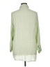 Breezy Lane Green 3/4 Sleeve Button-Down Shirt Size XXL - photo 2