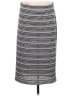 Bobeau Stripes Gray Casual Skirt Size M - photo 1