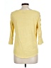 Jennifer Lopez Yellow 3/4 Sleeve Top Size L - photo 2