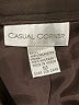 Casual Corner 100% Polyester Burgundy Formal Skirt Size 10 - photo 4