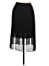 Adrianna Papell 100% Polyester Solid Black Formal Skirt Size 10 - photo 1