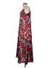 Element 100% Polyester Paisley Red Casual Dress Size S - photo 5