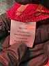 Tacera 100% Polyester Chevron-herringbone Burgundy 3/4 Sleeve Blouse Size XL - photo 8