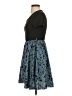 Shein 100% Polyester Animal Print Teal Casual Dress Size S - photo 5