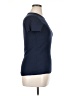 Three Dots 100% Cotton Blue Short Sleeve Turtleneck Size XL - photo 4