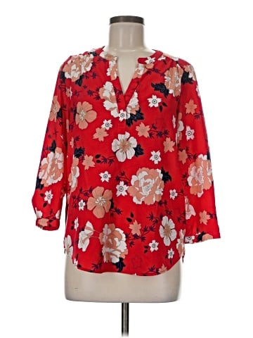 Katherine Barclay 3/4 Sleeve Blouse (view 1)