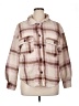 Almost Famous 100% Polyester Plaid Pink Jacket Size XL - photo 1