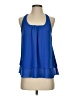 ElizabethRyan 100% Polyester Blue Sleeveless Blouse Size S - photo 1