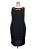 Le Bos Black Cocktail Dress Size 18 - photo 1