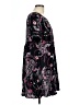 Torrid 100% Rayon Paisley Black Casual Dress Size Lg Plus (0) - photo 4