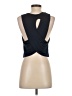 Shein Blue Sleeveless T-Shirt Size 4 - photo 2