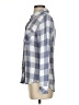 Rails 100% Rayon Checkered-gingham Gray Long Sleeve Button-Down Shirt Size XS - photo 5