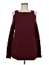 Assorted Brands 100% Acrylic Burgundy Pullover Sweater Size M - photo 1