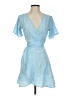 Shein 100% Polyester Blue Cocktail Dress Size XS - photo 1