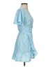 Shein 100% Polyester Blue Cocktail Dress Size XS - photo 4