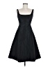 J.Crew 100% Silk Solid Black Cocktail Dress Size 6 (petite) - photo 1