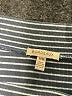 Bordeaux Stripes Gray Casual Skirt Size M - photo 4