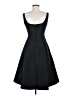 J.Crew 100% Silk Solid Black Cocktail Dress Size 6 (petite) - photo 2