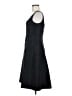 J.Crew 100% Silk Solid Black Cocktail Dress Size 6 (petite) - photo 5
