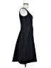 J.Crew 100% Silk Solid Black Cocktail Dress Size 6 (petite) - photo 4